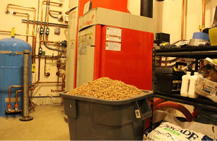 Wood pellet mill